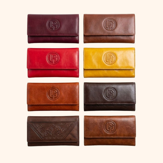 Linpauj Classic Artisan Leather Wallet